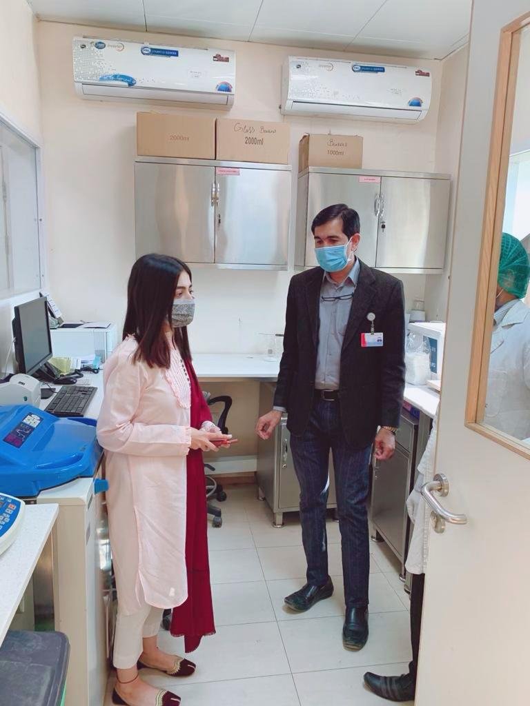 Lab Technician Training Session